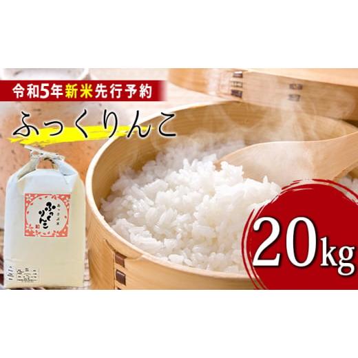 ふるさと納税 北海道 厚沢部町 北海道厚沢部産ふっくりんこ20kg※2023年11月新米からお届け