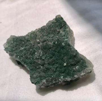 巴西異象水晶 Brazil Quartz with inclusions 雙面 白水晶共生