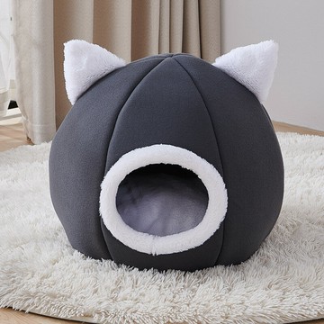 寵物睡墊 寵物窩 貓窩冬天保暖貓咪貓床貓屋寵物睡墊狗床狗狗用品狗窩地墊四季通用【CM21683】