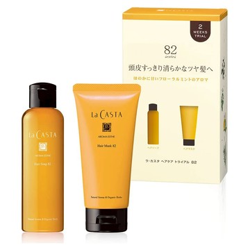 La CASTA蕾珂詩 沙龍級精油洗護旅行組 / 82 平衡控油 有感控油 清爽蓬鬆 頭皮去味 旅遊 外宿【茉華】
