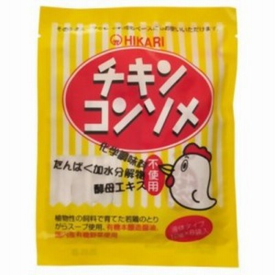 光食品 光 チキンコンソメ 10g*8袋 ×2セット　液体タイプ　化学調味料不使用　