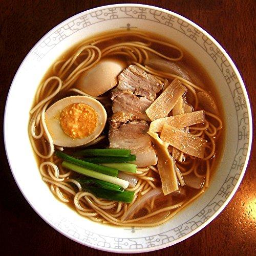 中華そば(8人前)関東風濃口 しょうゆラーメン にんにく 醤油 隠し味 大蒜[乾麺 スープ お取り寄せ グルメ ギフト 贈答 景品 非常食 保存食 即席 ramen noodle]