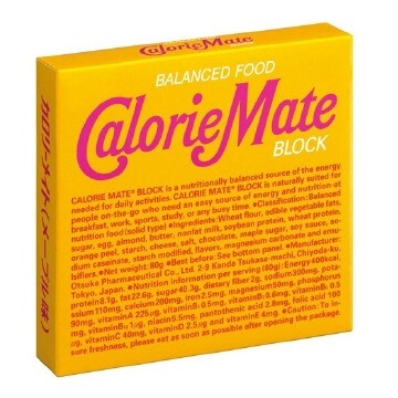 CalorieMate 楓糖口味 4 塊