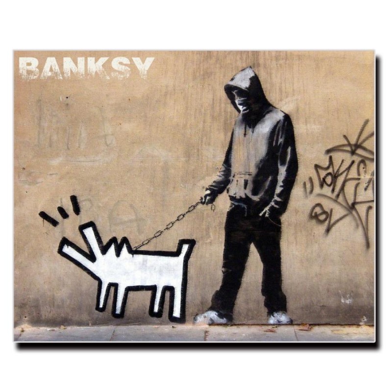 アート キャンバス パネル ファブリック ウォール バンクシー Banksy