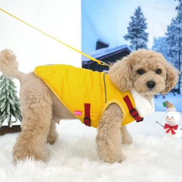 ParisDog 經典羽絨胸背帶背心 (寵物服飾) 2XL-3XL