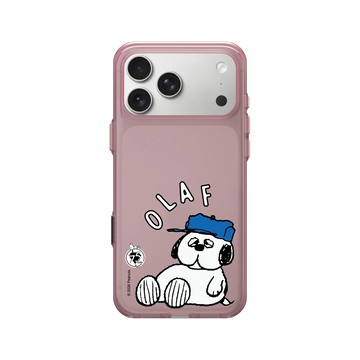 iPhone 17 Pro Max Clear (相機按鈕) 晶醺玫 - 史努比 Snoopy 75th Anniversary - 75週年-歐拉夫休息中