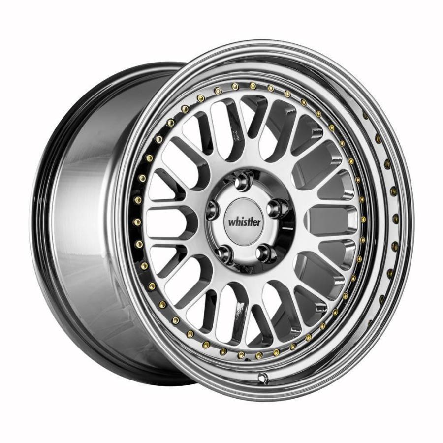 アルミホイール エルグランド セレナ 4本セット 17インチ 9.0J PCD5×114.3 SK1 CHR Whistler | LINEショッピング