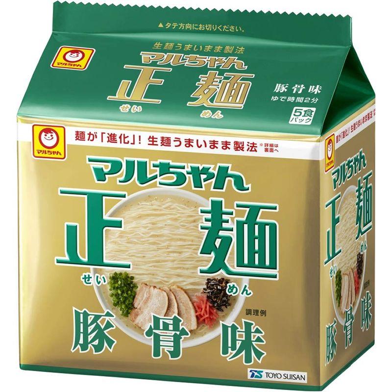 マルちゃん正麺 豚骨味 5食×6個