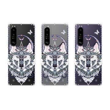 KnowStar SONY 全系列 奧地利彩鑽防摔手機殼-狼嚎 Xperia 10/5/1/VIII/VII/VI/V/IV/III/II/Pro-I