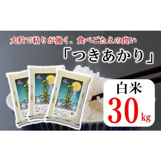 ふるさと納税 石川県 羽咋市 [A154] 《R5年産》つきあかり　30kg（10kg×3袋）