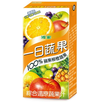 一日蔬果100蘋果柳橙蔬果 160ml