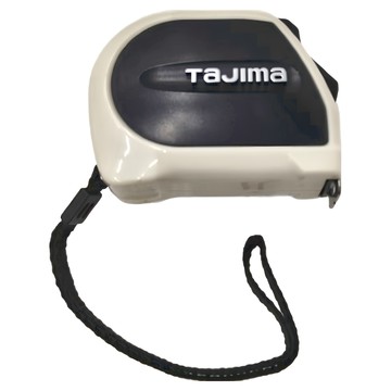 TaJIma 田島 自動固定捲尺 自動剎車 有快扣 SFSSS1955-TW 5.5m x 19mm 黑白色 265g  2個