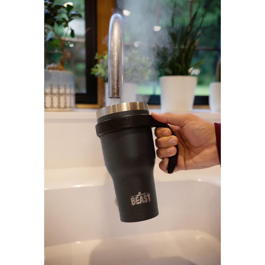 Beast oz Tumbler Stainless Steel Vacuum Insulated Coffee Ice Cup Double Wall Travel Flask