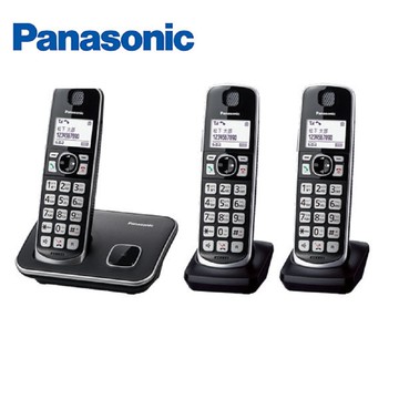 【Panasonic 國際牌】DECT長輩用數位無線電話(三子機) KX-TGE613TWB