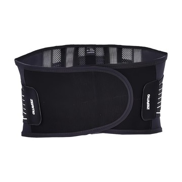 ZEAMO日本透氣三重加壓支撐八字護腰帶 黑色 L(100 x 22cm)  1個