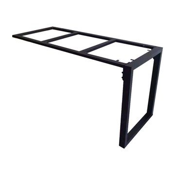 桌腳支架 不鏽鋼鐵藝吧台腿金屬支架辦公電腦桌島台腳奶茶店桌腿餐台腳定製【MJ194020】