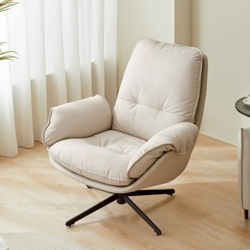 hoi!林氏木業簡約抱抱休閒椅 TDY166-柔沙色