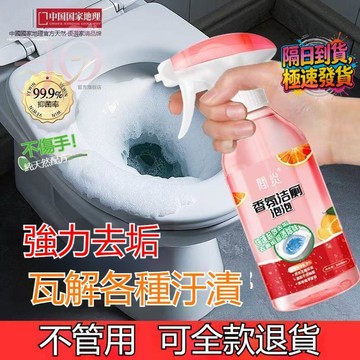 隔日到貨🚚 廁所香氛潔廁泡泡清洗劑 馬桶強力除臭 除垢 清除污 漬清潔劑 3秒起泡 快速清潔頑固污漬 廁所清洗劑