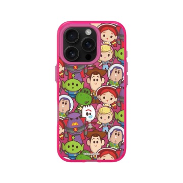 iPhone 16 Pro Clear 粉漾桃 - 迪士尼-玩具總動員 Toy Story - 玩具總動員 - Q版角色