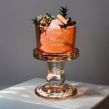 預購【LAMIE】橙色晶石香薰室內裝飾擺件-香味可選 閨密 情人節