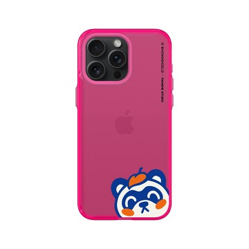 iPhone 15 Pro Max Clear 粉漾桃 - Paiheme Studio - 狸貓偷偷看