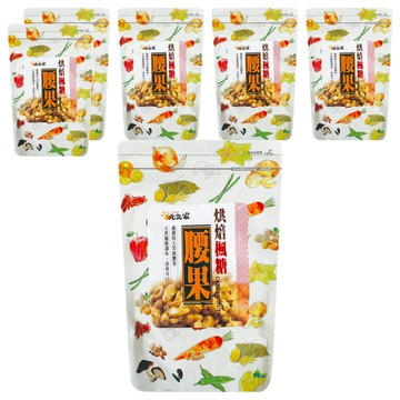 元氣家 烘焙楓糖腰果  200g  6包
