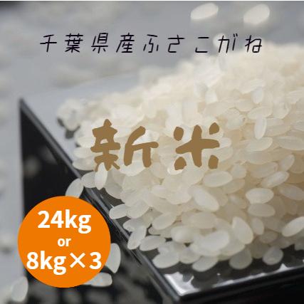 新米 米 お米 白米 24kg (8kg×3袋) ふさこがね 令和5年産 本州四国 送料無料 小分け可 25kg ⇒24kgへ変更