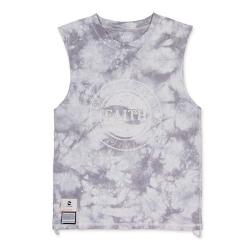無袖紮染信仰背心女【FLIP SIDE TANK TEE】 XS