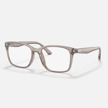 【RayBan 雷朋】方形膠框光學眼鏡(RX7059D-5920 55mm)