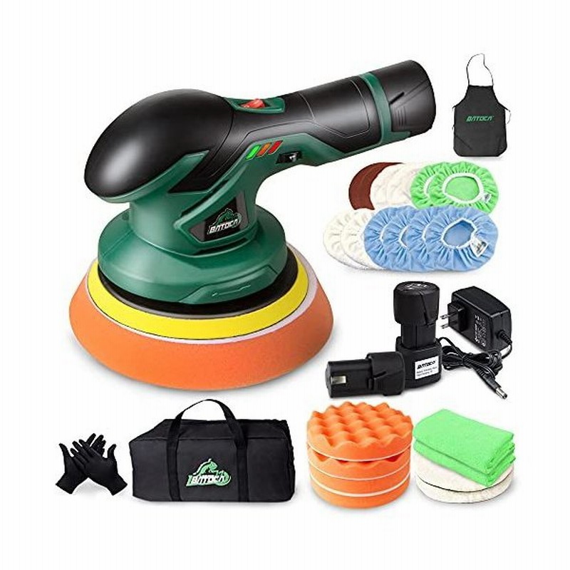 Batoca 12v充電式ポリッシャー コードレスポリッシャー 6段変速 ダブルアクションポリッシャー 12v 2 0ahリチウムイオンバッテリ2個付き 車磨き 家庭用 艶出し 通販 Lineポイント最大0 5 Get Lineショッピング