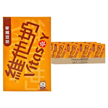 Vitasoy 維他奶 麥精豆奶  250ml  24入