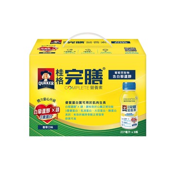 QUAKER桂格完膳營養素白藜蘆醇配方6入