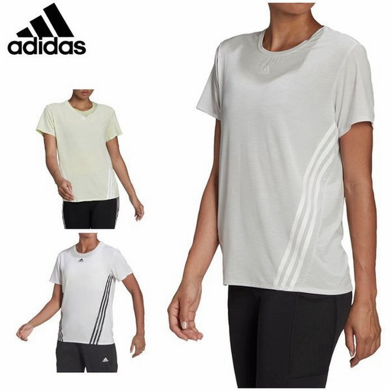アディダス レディース Tシャツ 半袖 シャツ トップス スポーツウェア トレーニングウェア 運動 ジム ランニング ジョギング フィットネス Adidas Tr337 通販 Lineポイント最大0 5 Get Lineショッピング