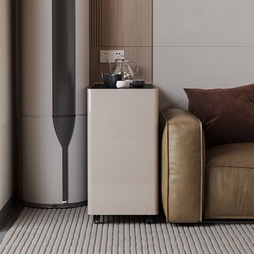 免運可開票 【多功能茶幾】沙發邊柜儲物柜邊幾小型輕奢茶水柜燒水一體茶臺側邊小茶幾移動 快速出貨pyy616