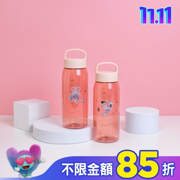 Miine 漫遊台灣小熊隨行杯-珍奶款