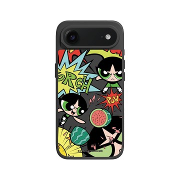 iPhone Air SolidX 黑 - The Powerpuff Girls 飛天小女警 - 毛毛