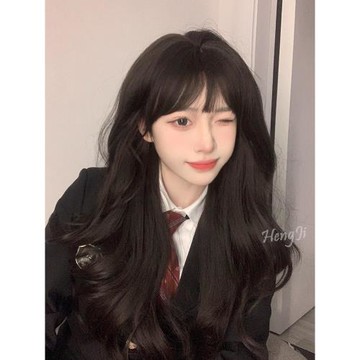 哼唧 假發女長發大波浪長卷發全頭套女lolita假發自然網紅假發套