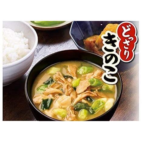 味の素 具たっぷり味噌汁 きのこ 10食入 (レッド 10食 (x 1))