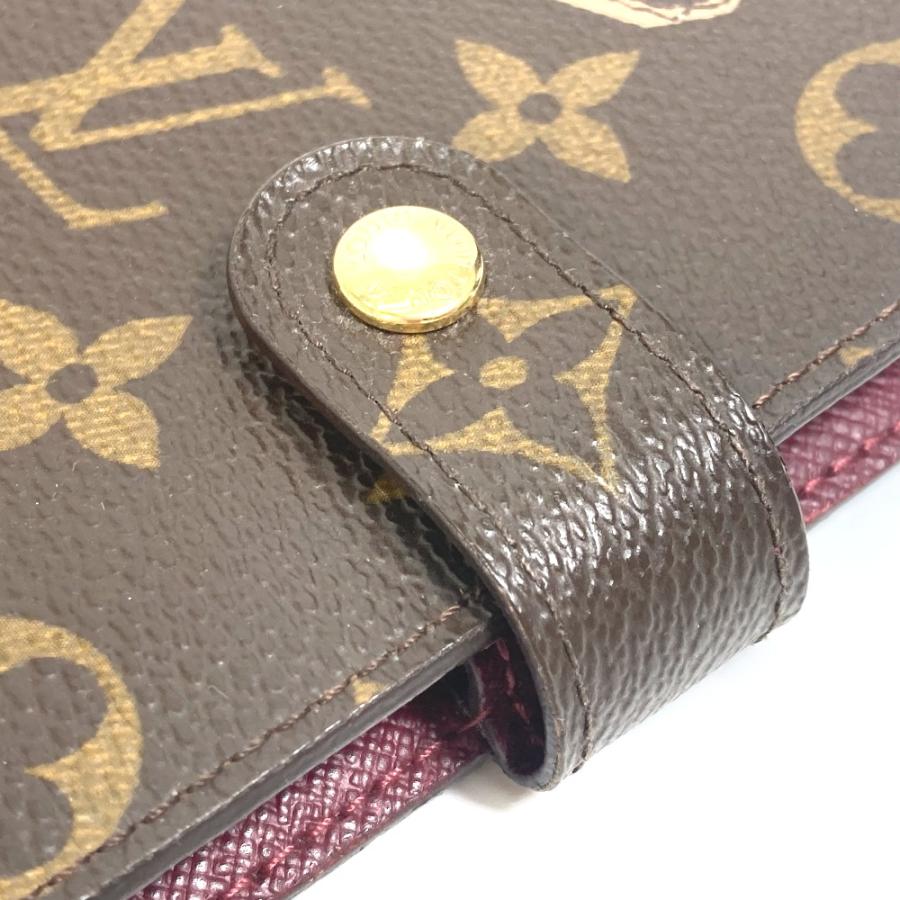 LOUIS VUITTON ルイヴィトン R21066 モノグラム トラベルコレクション アジェンダPM システム手帳 手帳カバー  レディース