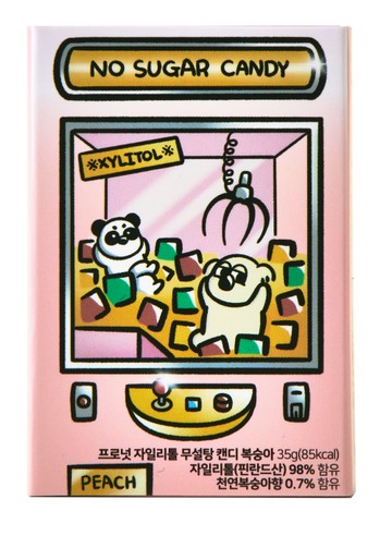 PRONUT No-Sugar Xylitol Candy #Peach 30g