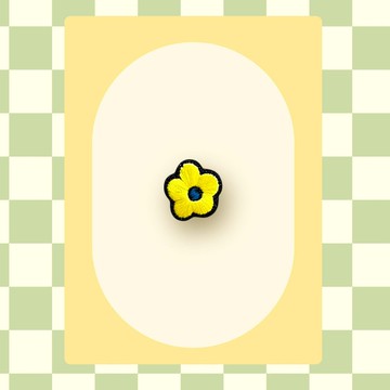 燙布貼 | 小花 ( 黃 )