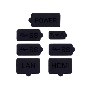 【lotus】PS5防塵組 光碟版/數位版通用 副廠 防塵塞組 保護PS5接口  單色  1入