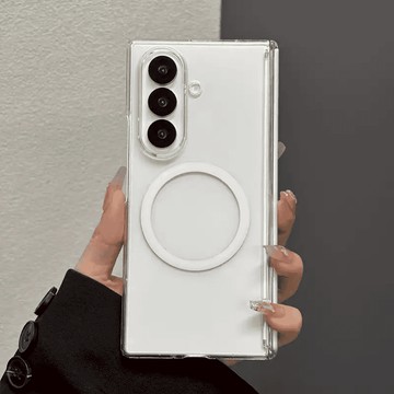 磁吸無線充 高透不發黃 三星折疊手機殼 Fold 7 防摔殼 適用Galaxy Z Flip 7 6 5 4 3 保護殼