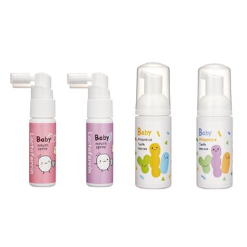 酷咕鴨 KUKU 寶寶乳鐵蛋白潔牙噴霧20ml 寶寶益生菌幕斯牙膏50ml(多款可選)兒童牙膏
