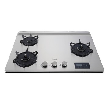 (全省安裝)林內檯面式緻溫三口爐右單口瓦斯爐天然氣RB-A3760SR-NG1 ★送陶板屋餐券1張