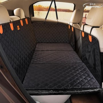 【現貨秒發】車載寵物墊耐磨受重狗狗後座延長器汽車露營防髒床墊狗汽車座椅套