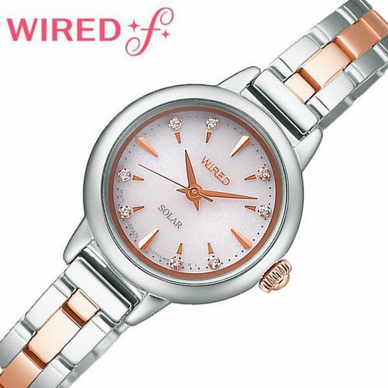 リアル SEIKO WIRED〜f〜ソーラー腕時計 レディース