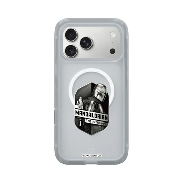 iPhone 17 Pro Max AirX 流變灰 - Star Wars - The Mandalorian - 曼達洛人 — 徽章