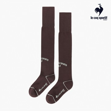 【LE COQ SPORTIF GOLF公雞高爾夫】女款棕色舒適時尚襪子 QLW0K082