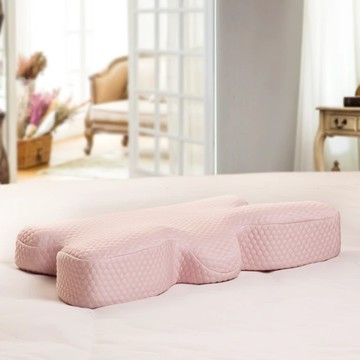 「告別落枕！這顆枕頭，讓你一覺到天亮！」⚡ FOADI 人體工學蝴蝶枕(粉桔) 「醫師沒告訴你的秘密：選對枕頭，比按摩還有效！」⚡ 「不是每顆枕頭，都能保護你的頸椎！」